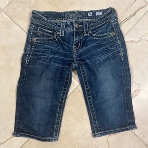 Miss me Bermuda denim shorts